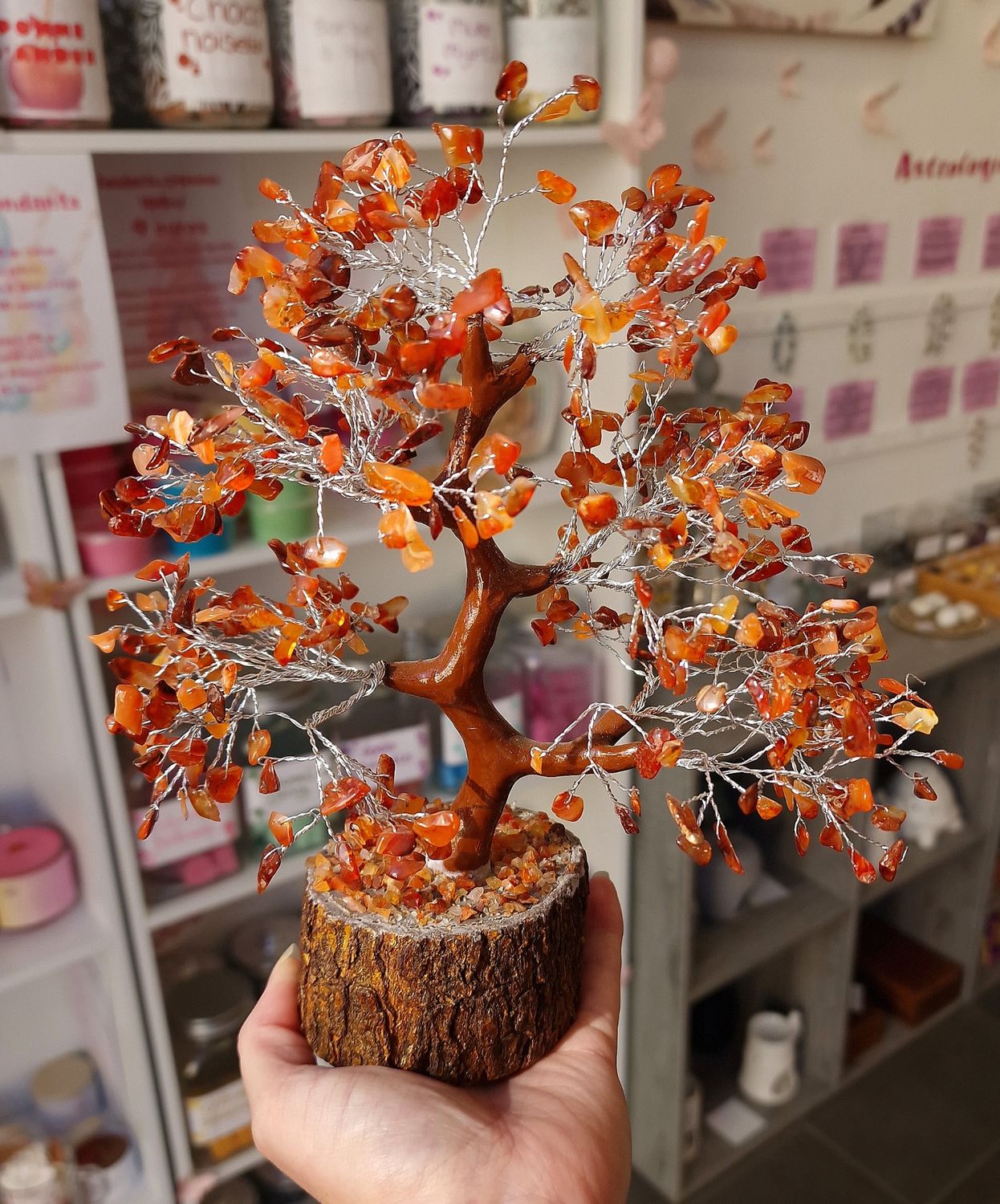 arbre du bonheur Cornaline