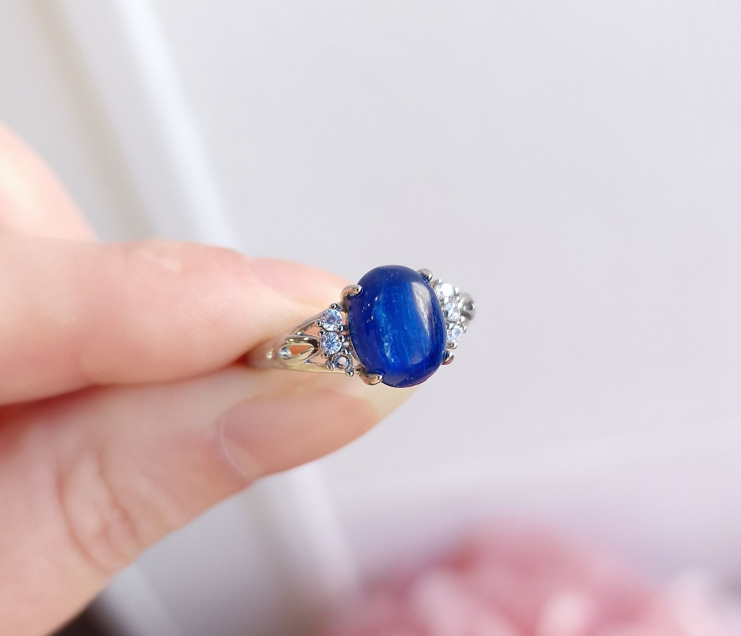 Bague Cyanite Intense n°3