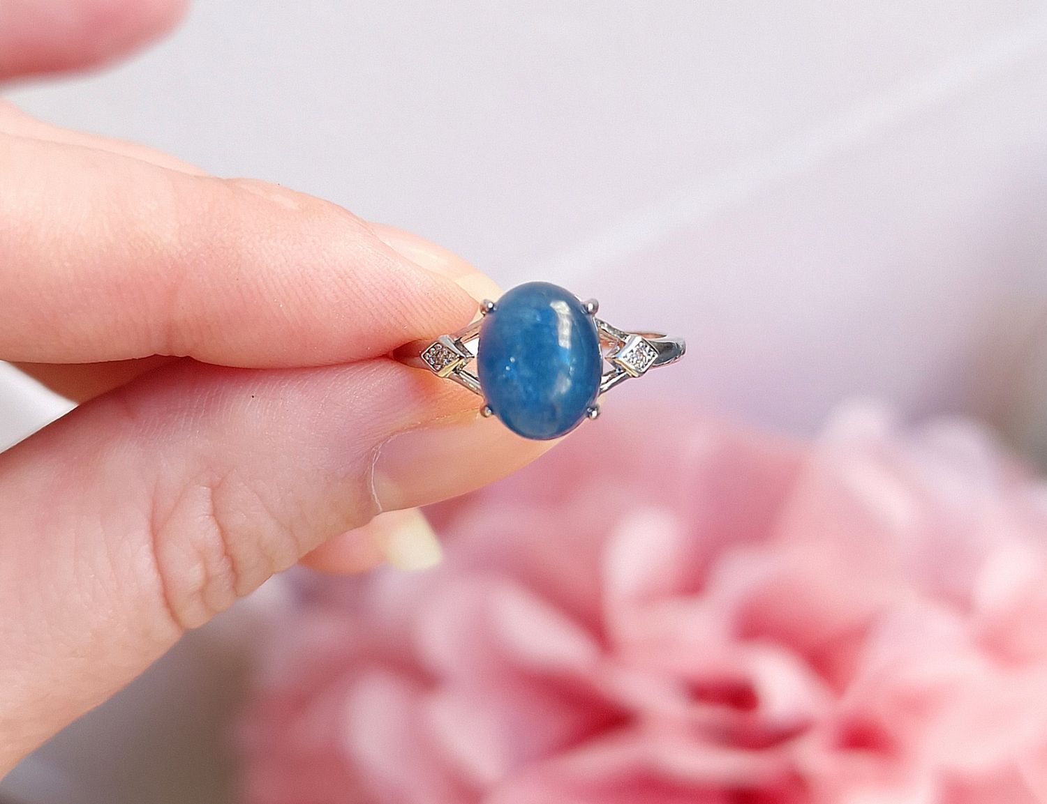 Bague Cyanite Claire n°2