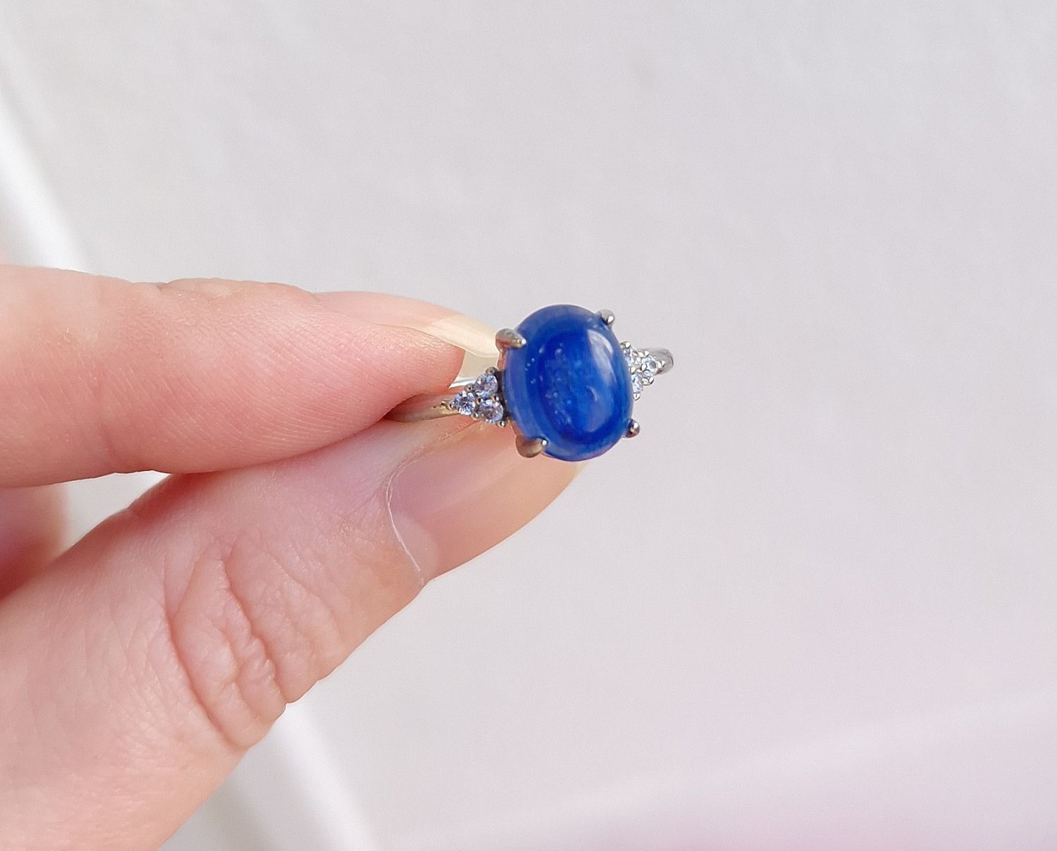 Bague Cyanite Intense n°5