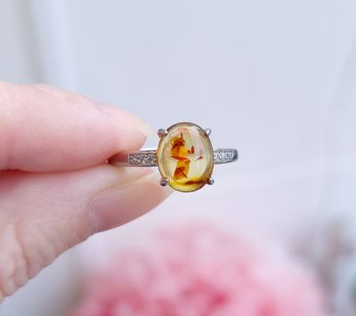 Bague Ambre