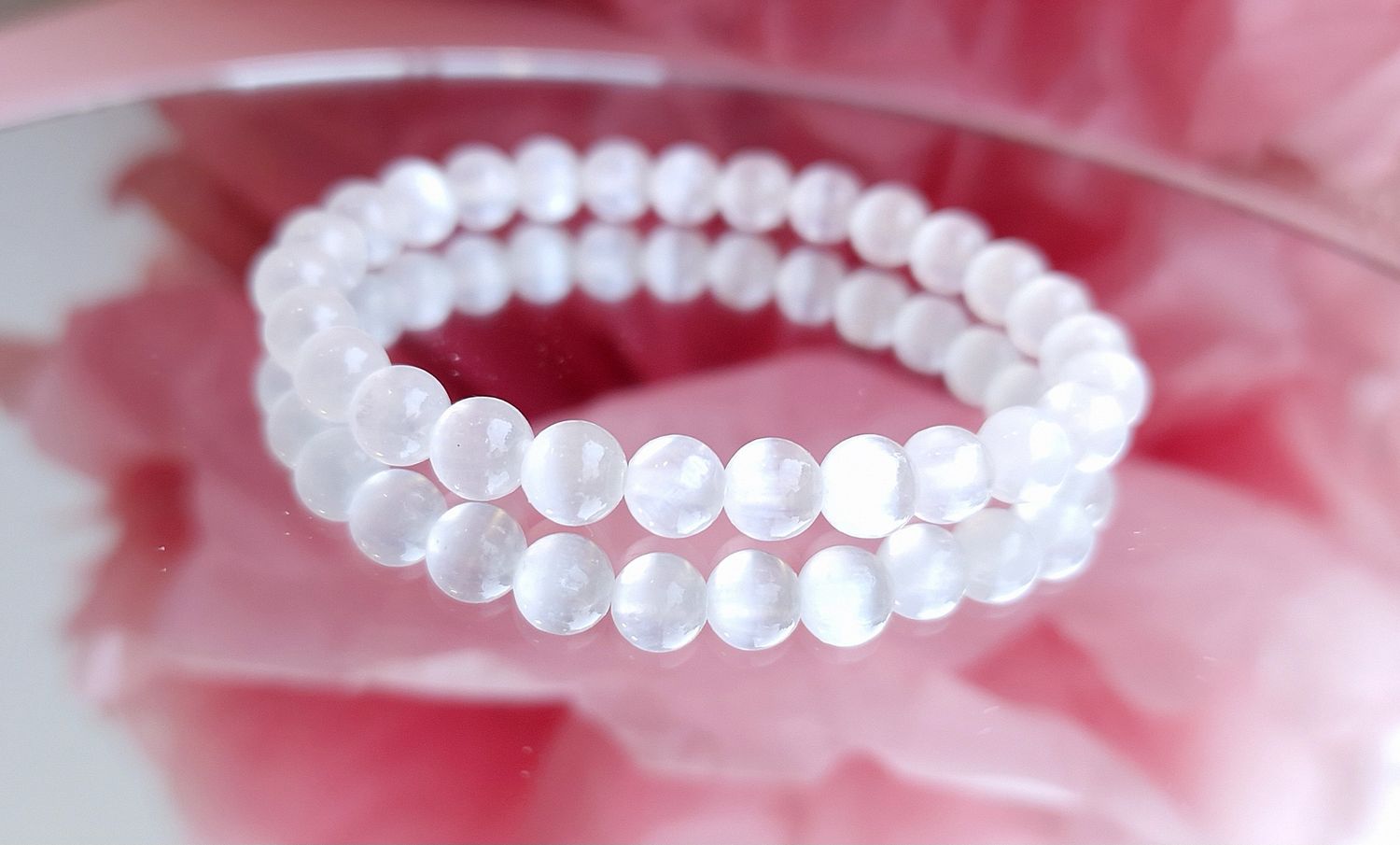 Bracelet Sélénite ø6