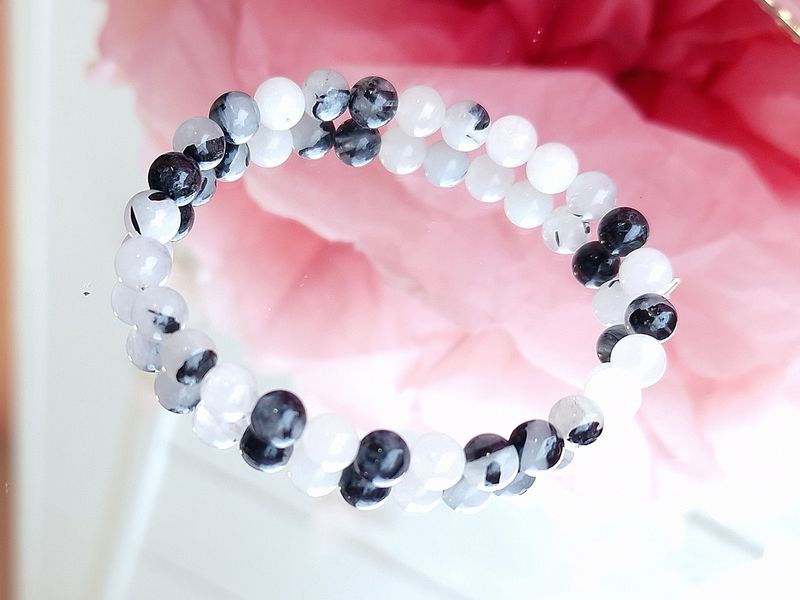 Bracelet Quartz Tourmaline ø6