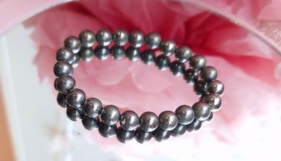 Bracelet Pyrite ø8