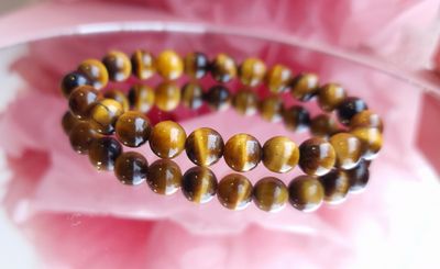 Bracelet Oeil du Tigre ø8