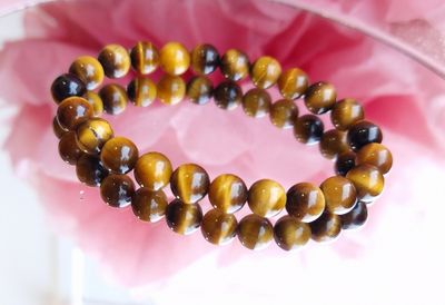 Bracelet Oeil du Tigre ø8