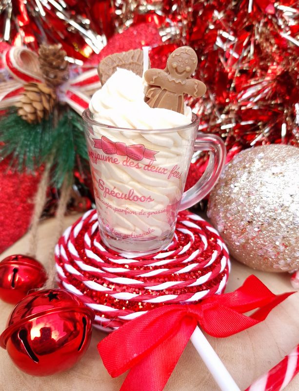 Bougie Noël - Speculoos