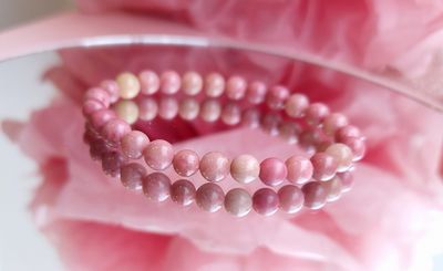 Bracelet Rhodonite ø6