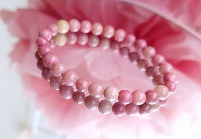 Bracelet Rhodonite ø6