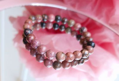 Bracelet Rhodonite ø8