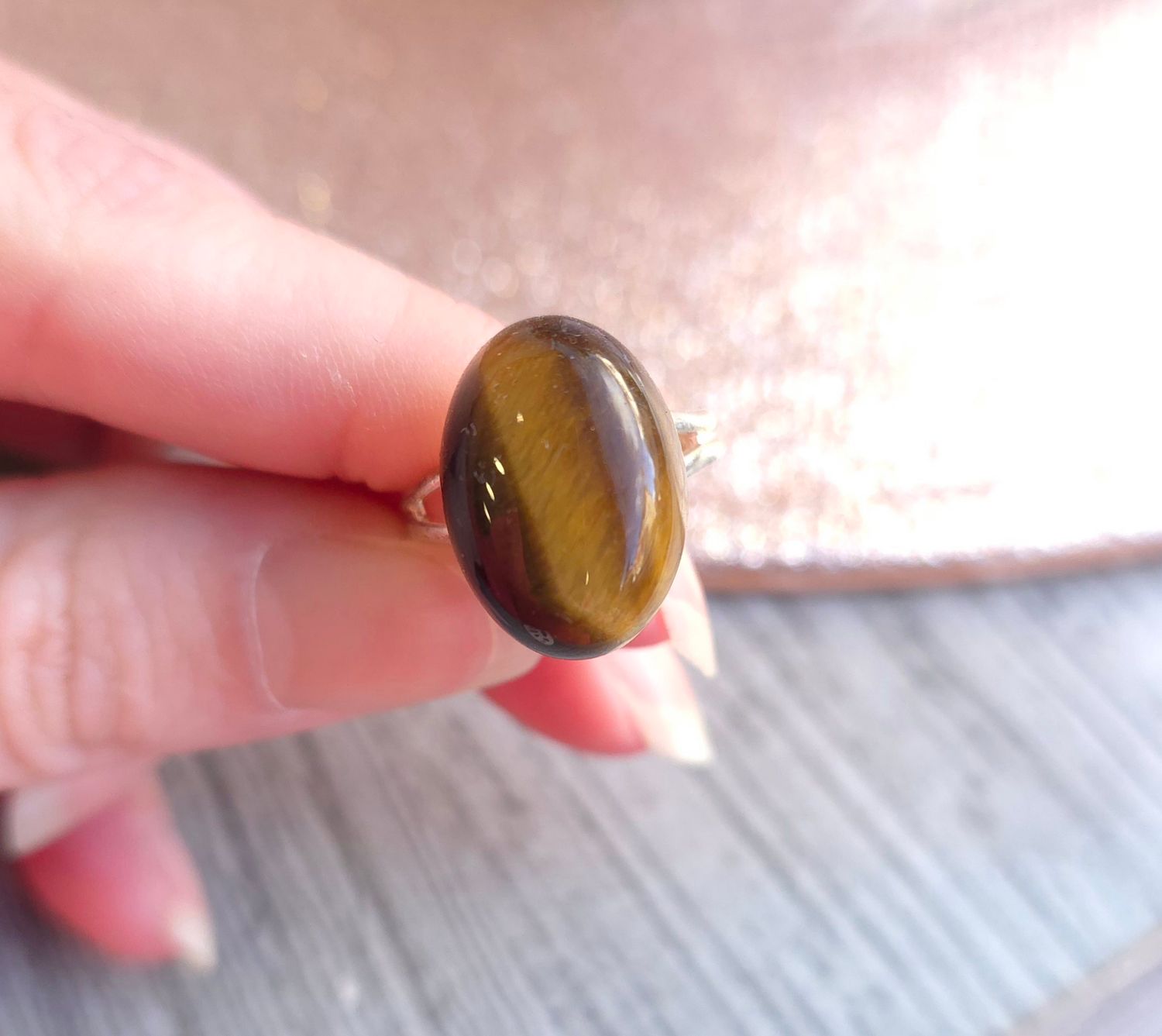 Bague Oeil du Tigre