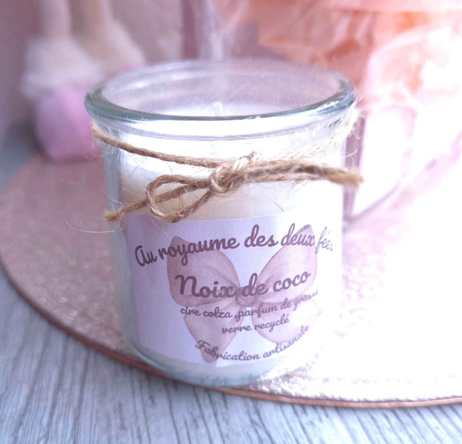 Bougie Noix de Coco 🥥