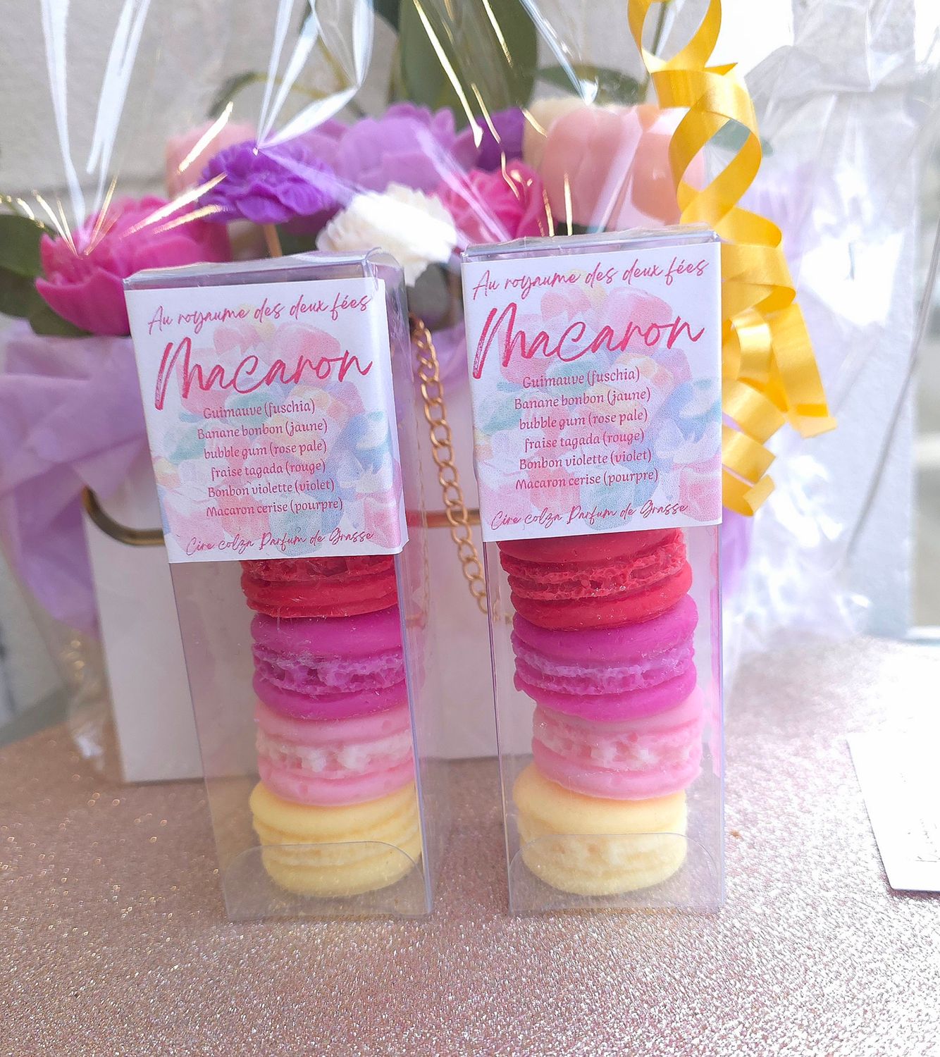 Fondants macarons (Lot de 6)