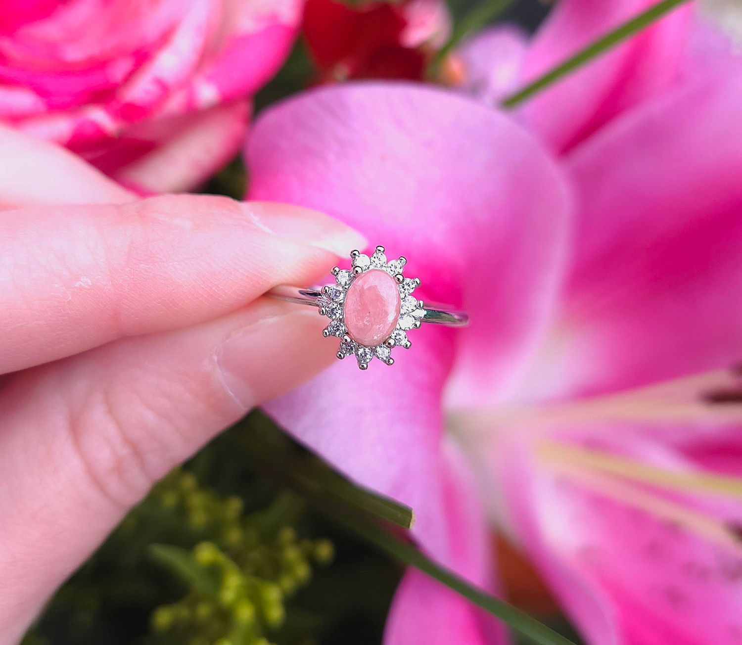 Bague Rhodochrosite n°2