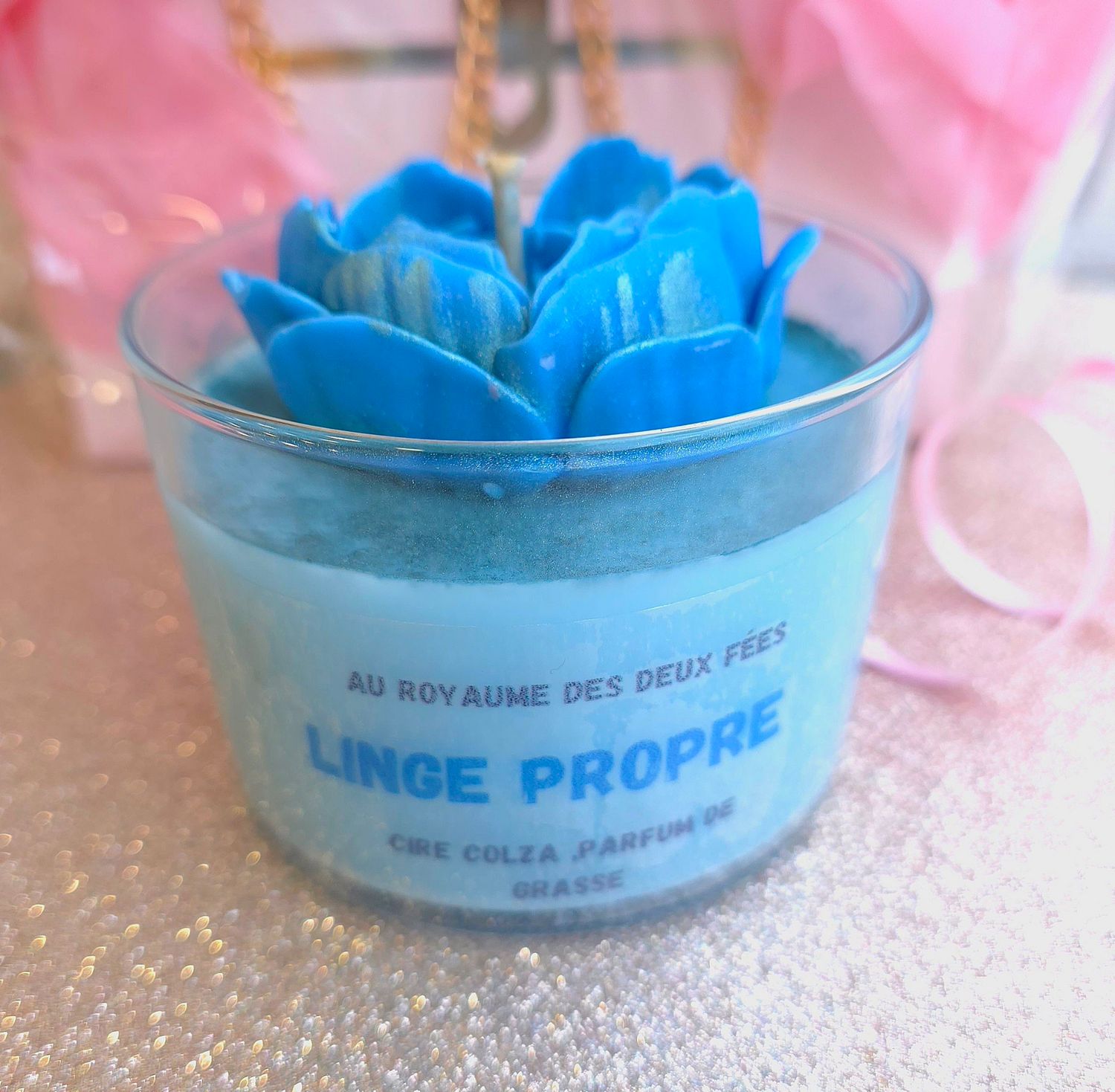 Bougie Linge Propre