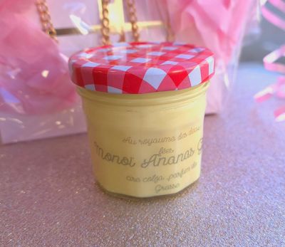 Bougie Parfum Monoï Ananas Givrée