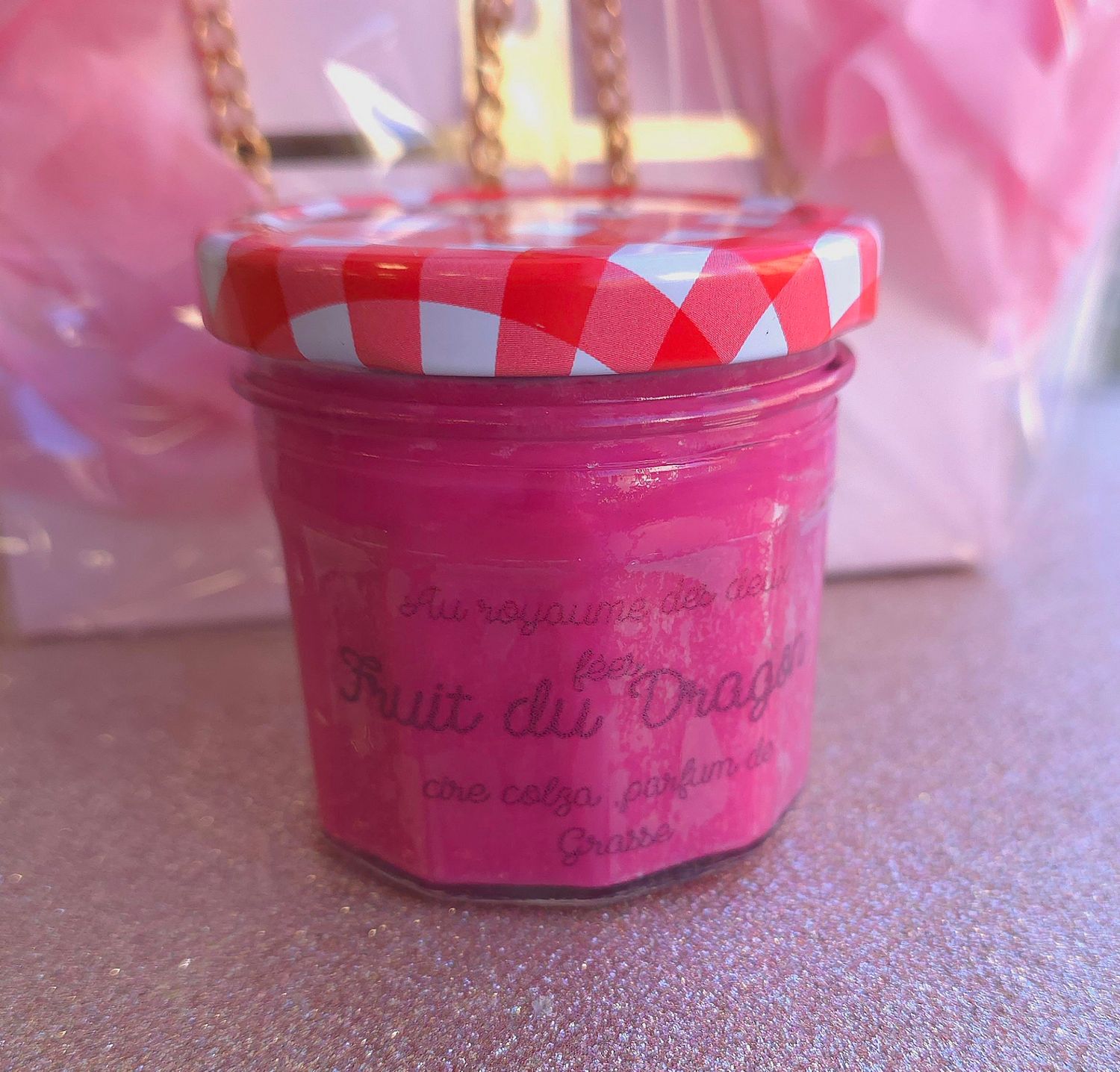 Bougie Parfum Fruit du Dragon