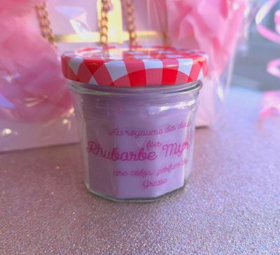 Bougie Parfum Rhubarbe Myrtille