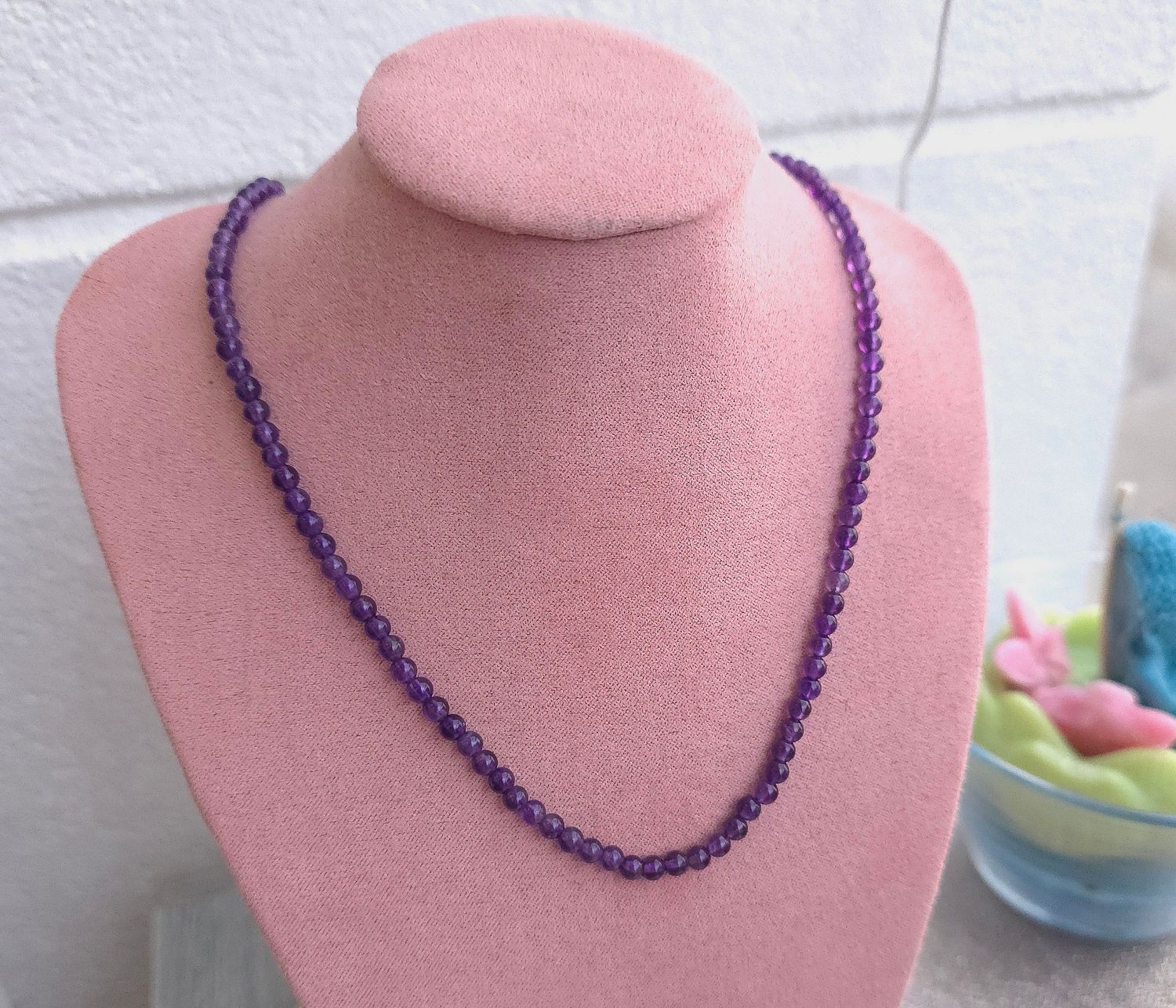 Collier Améthyste ø4
