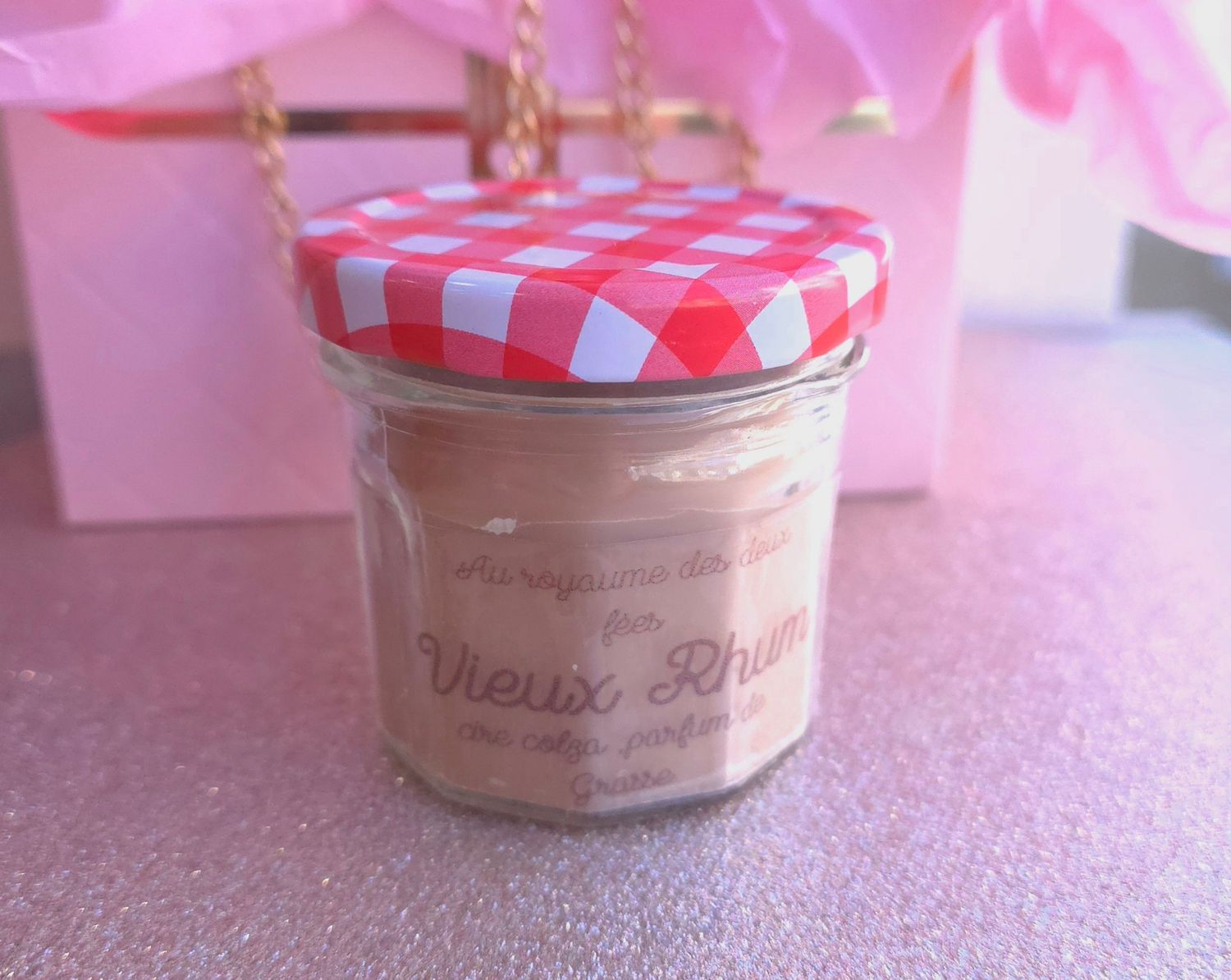 Bougie Parfum Vieux Rhum