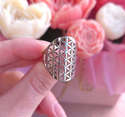 Bague Fleur de vie n°4