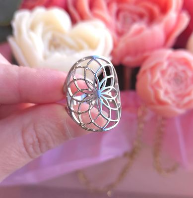 Bague Fleur de vie n°3