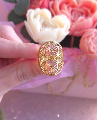 Bague Fleur de vie n°6