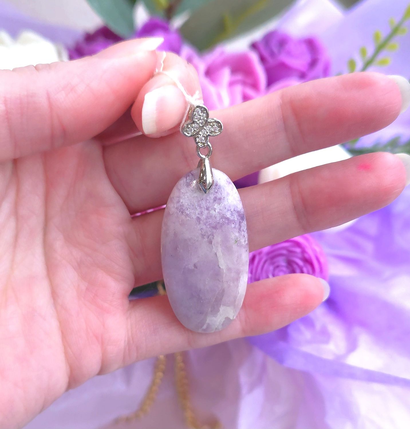 Lépidolite trèfle