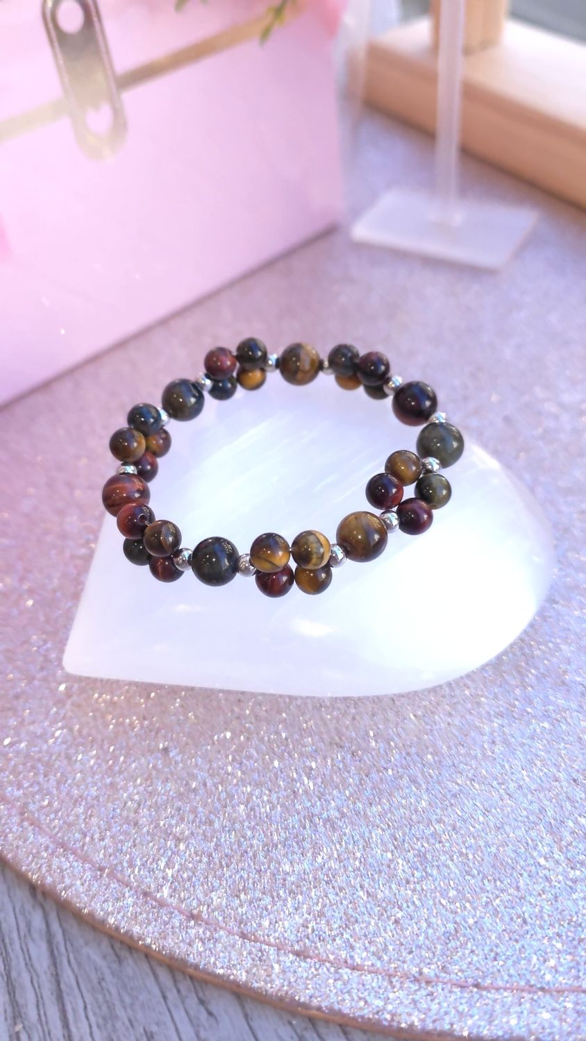 Bracelet Création - Oeil Multiples (Tigre, Faucon, Taureau)