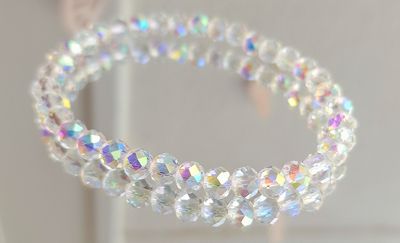 Bracelet Aqua Angel Facette ø6