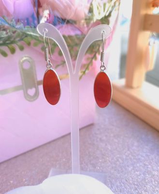 Boucle Cornaline n°1