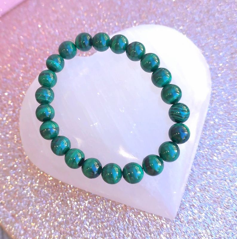 Bracelet Malachite ø8