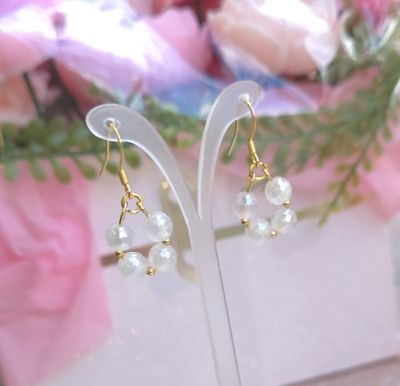 Boucle Calcedoine Blanche 