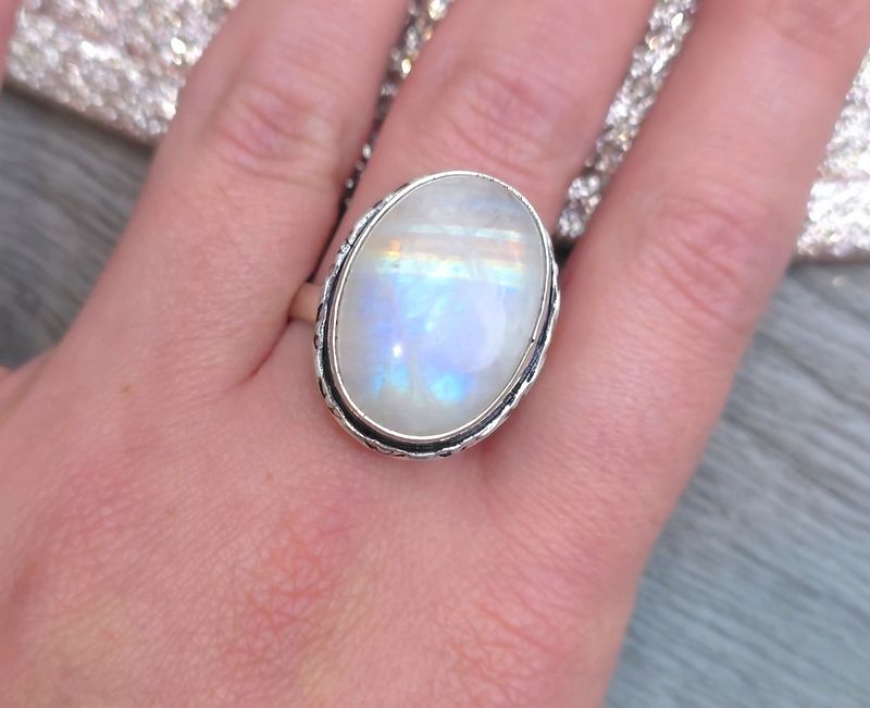 Bague Pierre de Lune n°1