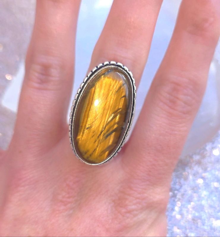 Bague Oeil du tigre 