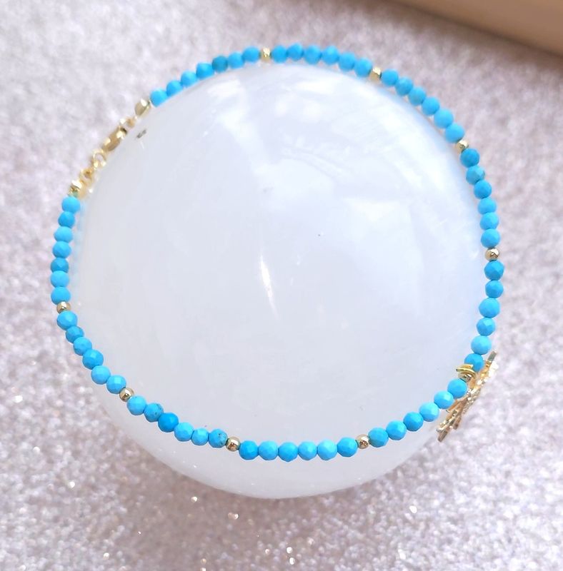 Bracelet de Cheville - Turquoise