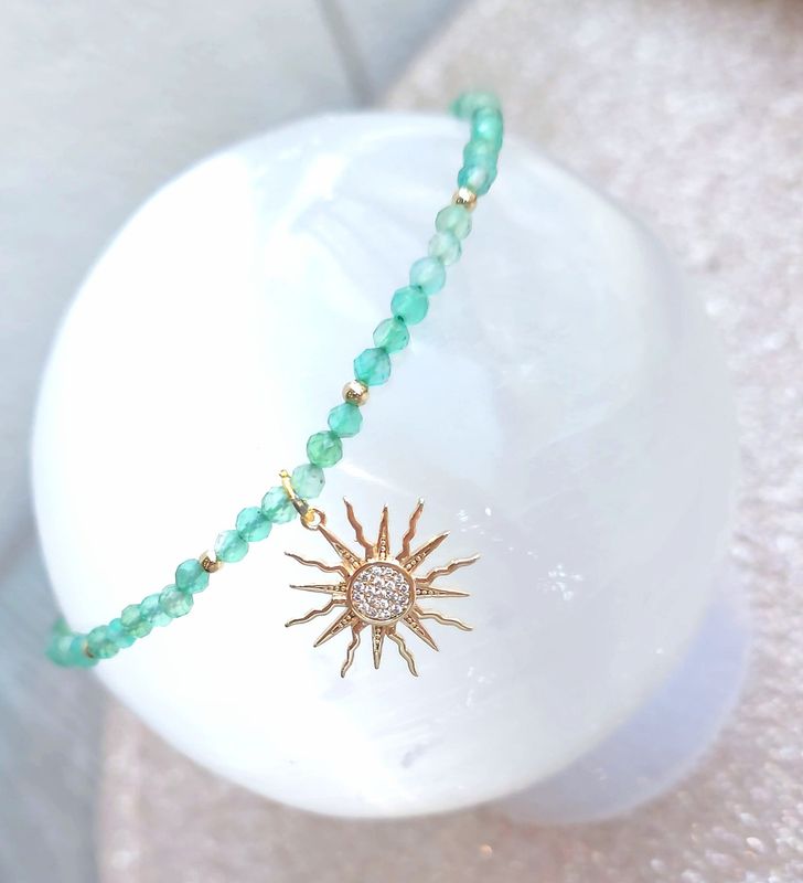 Bracelet de Cheville - Aventurine 