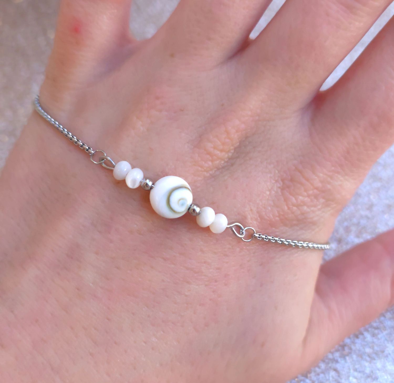 Bracelet Oeil de Sainte Lucie - Argenté 