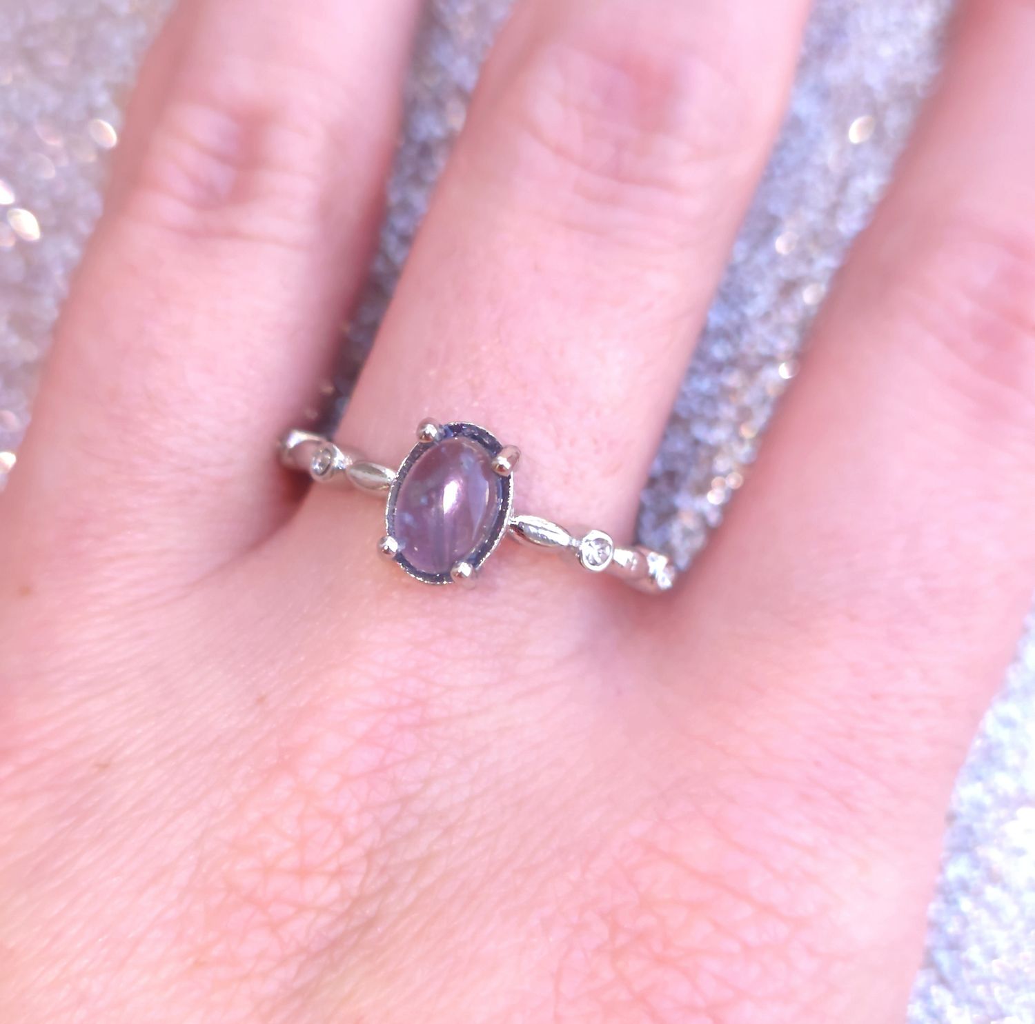 Bague iolite
