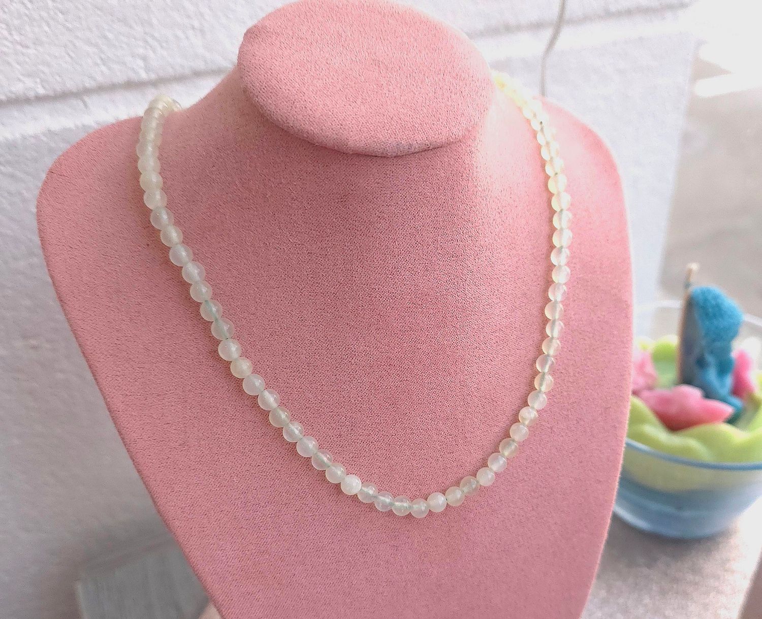 Collier de jade de Chine ø4