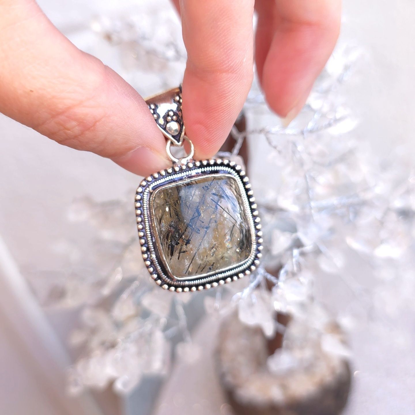 Quartz Rutile - Argent