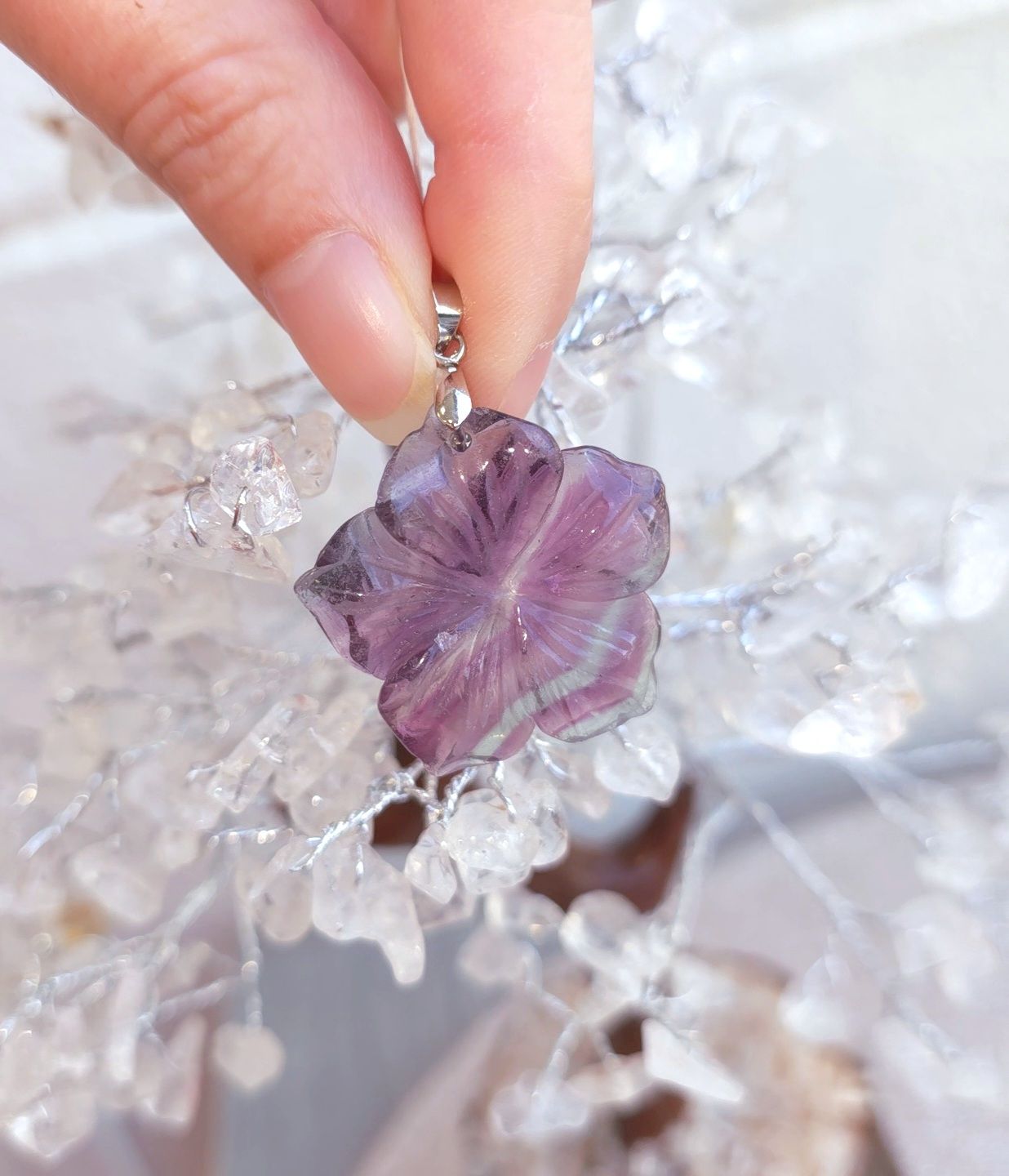 Hibiscus Fluorite