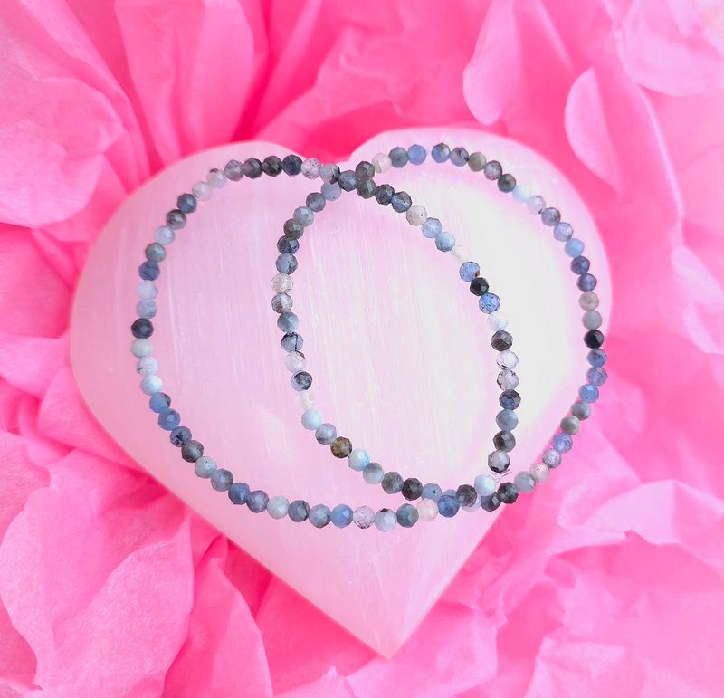 Bracelet Aigue Marine Santa Maria ø4