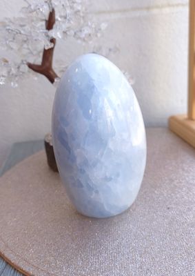 Forme Libre Calcite Bleue