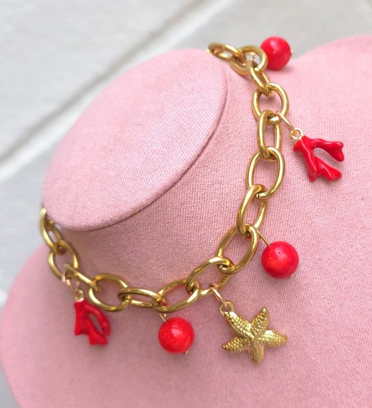 Bracelet Breloque - Bambou de Mer