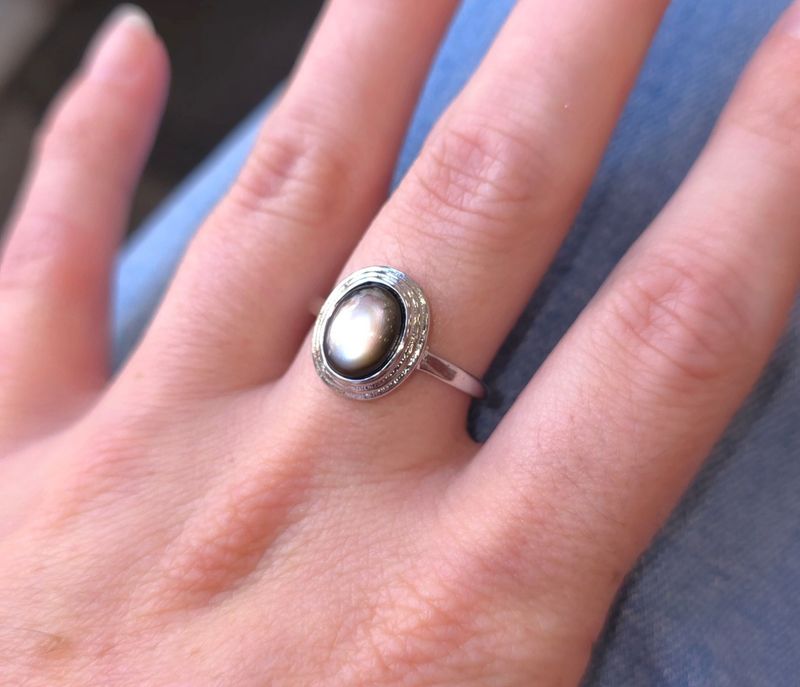 Bague Nacre Noire n°1