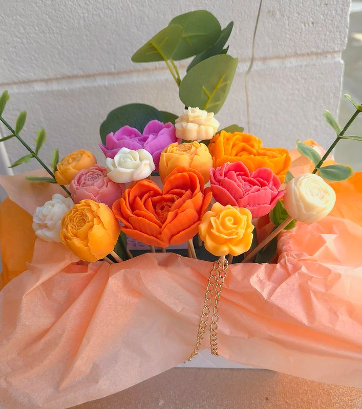 Bouquet de Fondant n°3