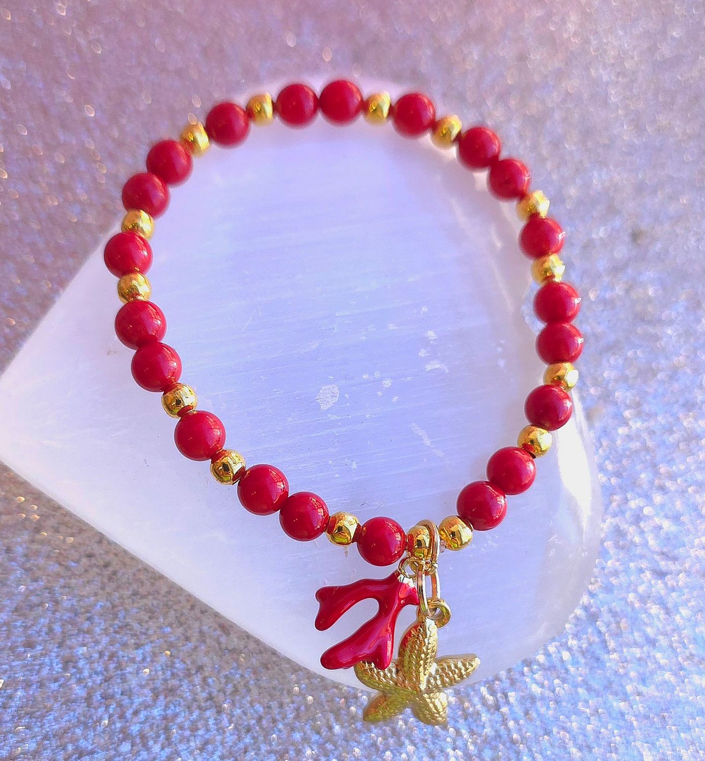 Bracelet Création - Bambou de mer ø6