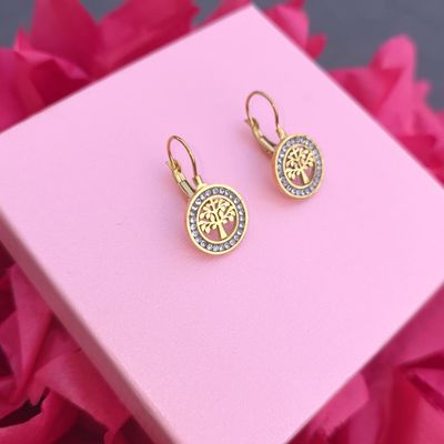 Boucle Arbre de Vie - Or