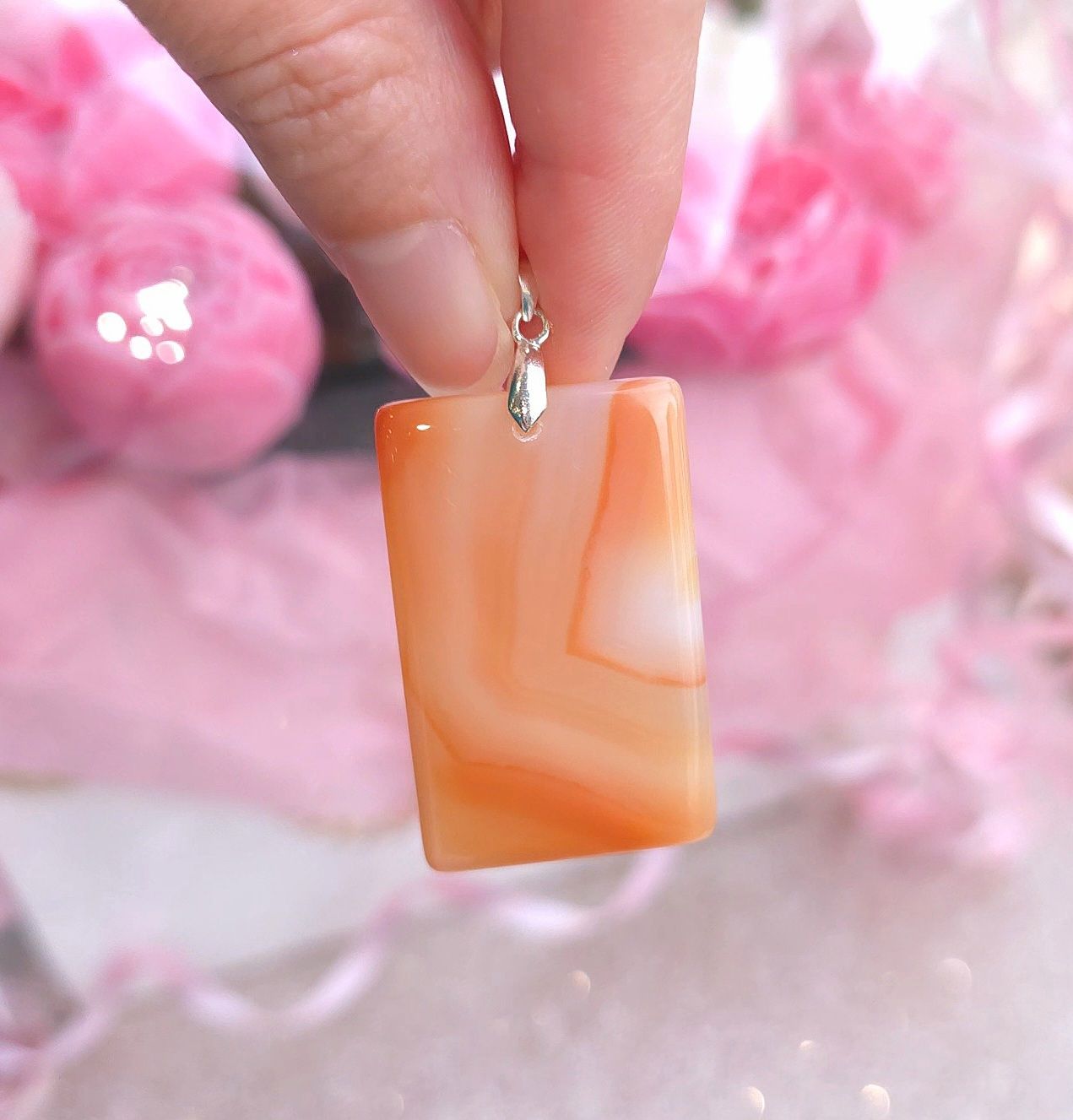 Agate Orangé